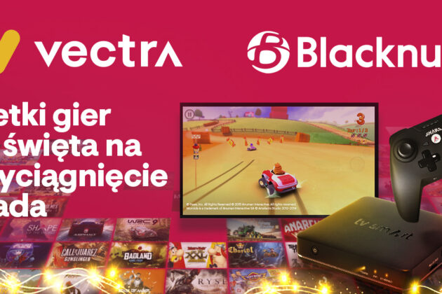 Vectra ze specjalną ofertą dla graczy<br>– jako pierwszy operator w Polsce oferuje dostęp do Blacknut